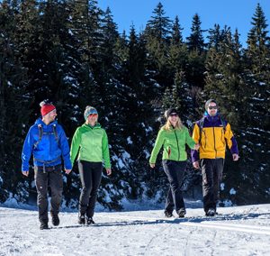 Winterwanderung über die Inselklause ins Schwarzenbachtal