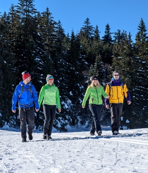 Winterwanderung über die Inselklause ins Schwarzenbachtal