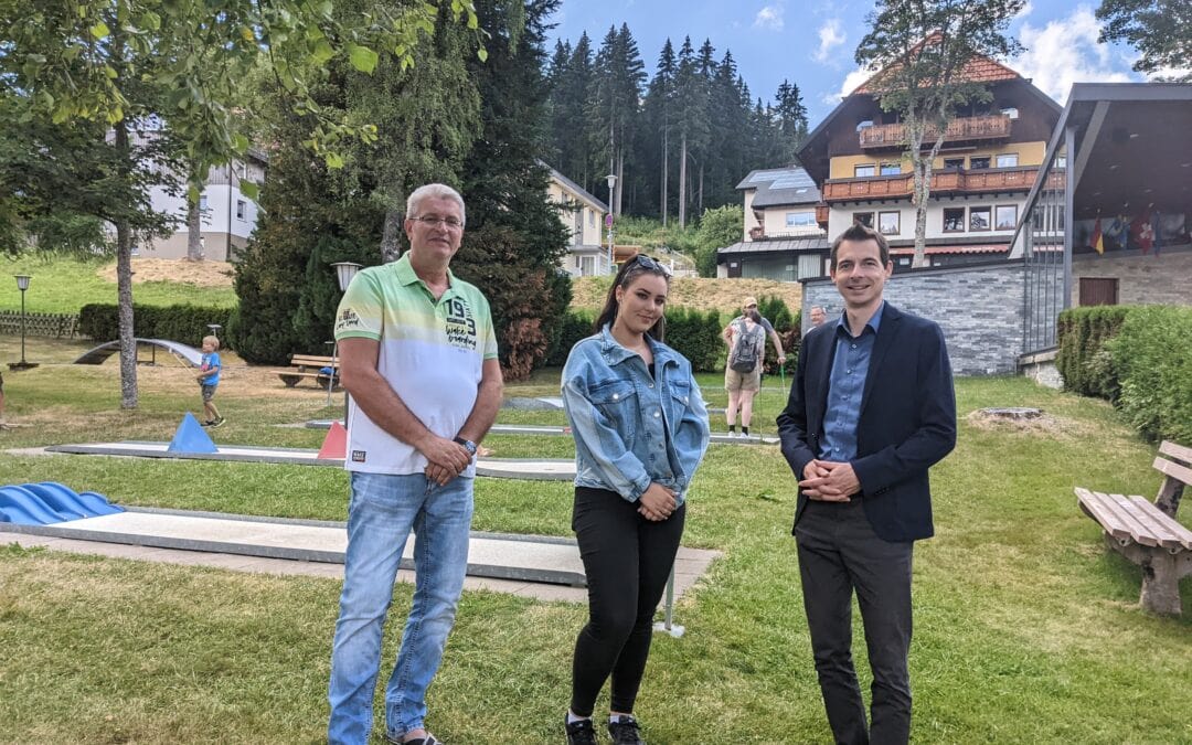 Neue Pächter für Minigolf und Kurparkkiosk