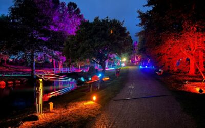 Lichtillumination aus 100% regenerativer Energie