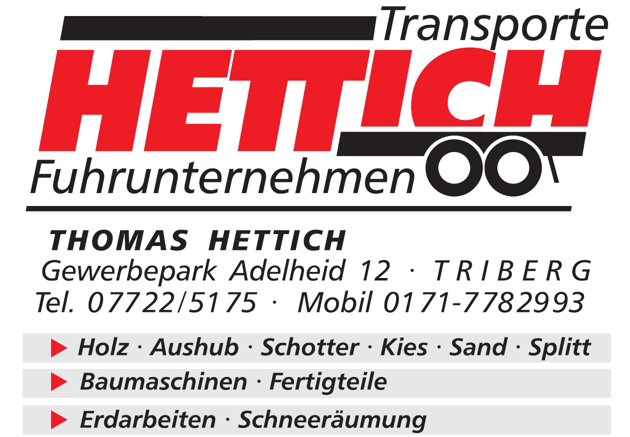 Hettich Fuhrunternehmen